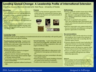 2006 Association of Leadership Educators   designed in InDesign 