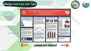 Design and Lay-out Tips
Landscape format
 