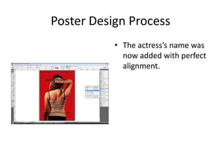 Poster Design Process Ppt