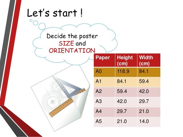 using powerpoint to design academic poster academic poster size
