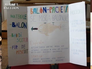 ROCKET BALLOON   