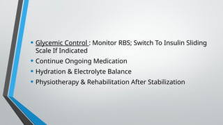 Sliding Scale Rbs POSTERIOR CEREBELLAR STROKE- Emergency medicine case presentation | PPTX