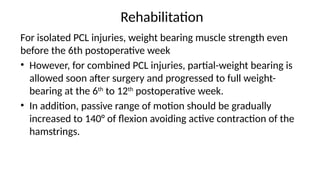 Posterior cruciate ligament injuries.pptx