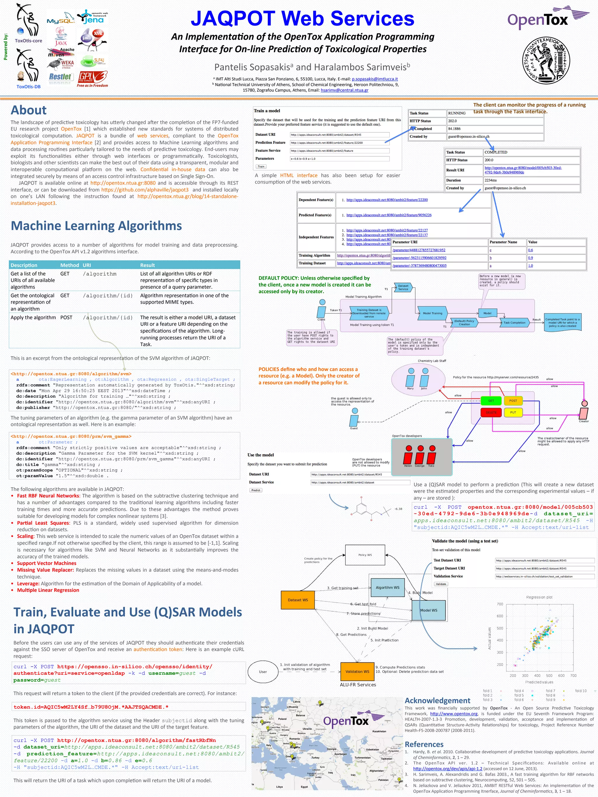 Just Another QSAR Project under OpenTox | PDF