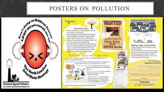 POSTERS ON POLLUTION
 