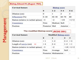 4/27/17 O Warda 30
Bishop, Edward H. (August 1964).
Management
(RCOG 2001)
**
 