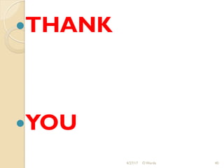 ! THANK
! YOU
4/27/17 O Warda 40
 