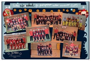 Poster navidad 2014 club baloncesto