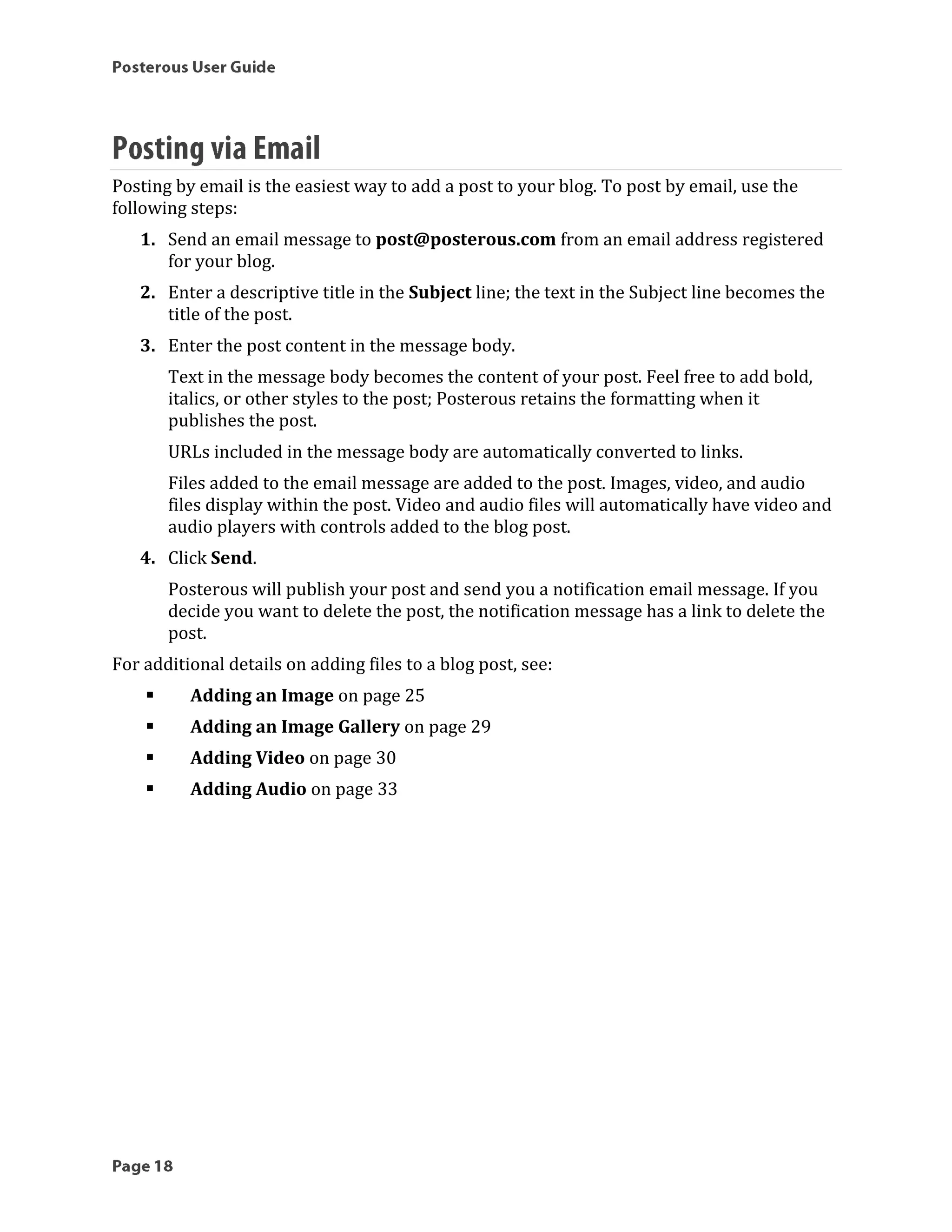 Posterous Guide: The Easy Way to Blog