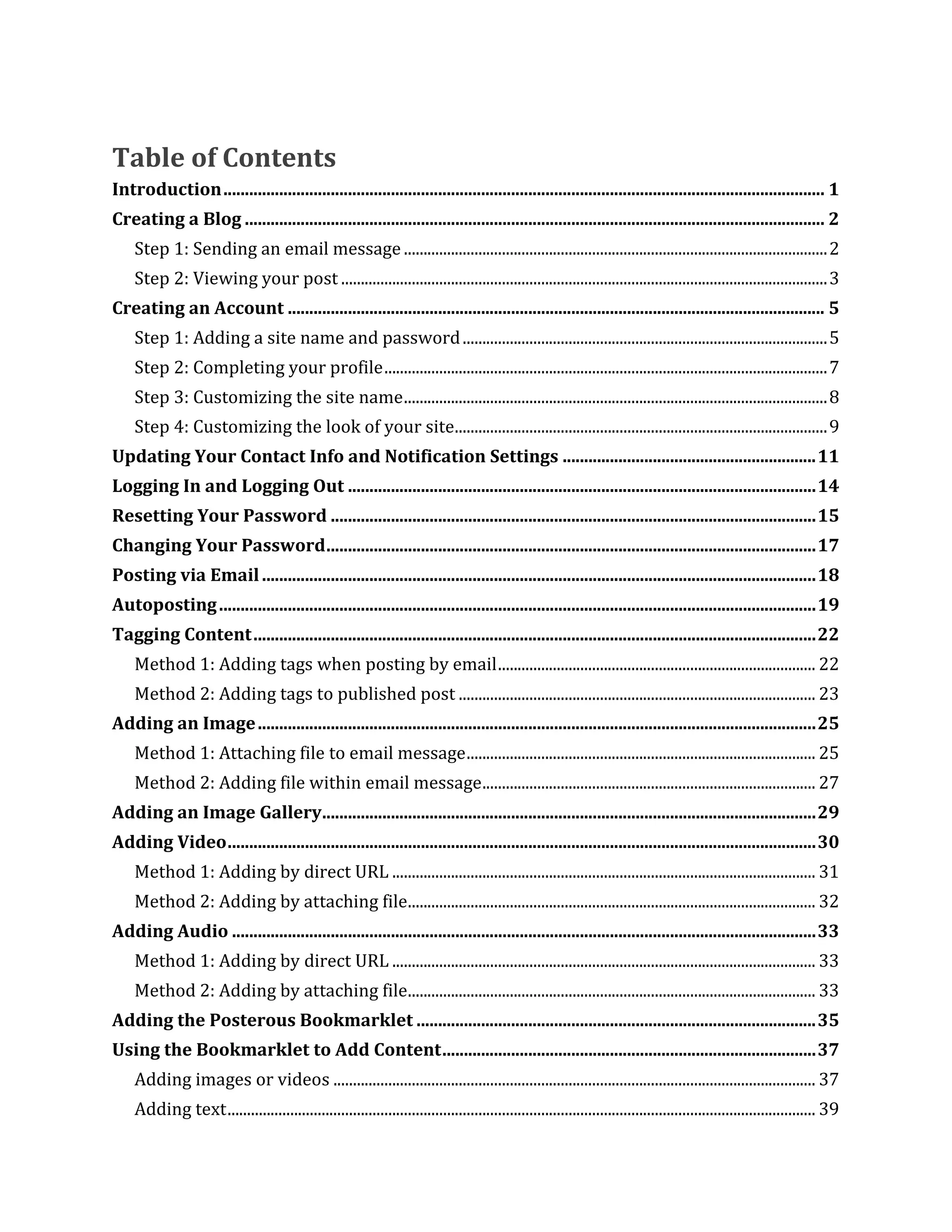 Posterous Guide: The Easy Way to Blog