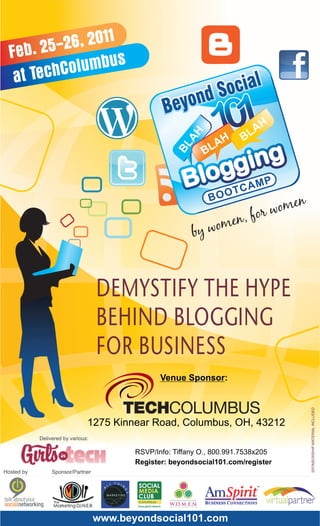 Blah Blah Blogging Bootcamp for Business