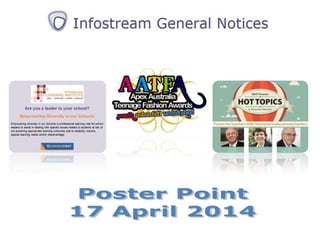 Poster Point 17 April 2014
