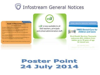 Poster Point 24 July 2014