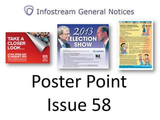 Poster Point
Issue 58
 