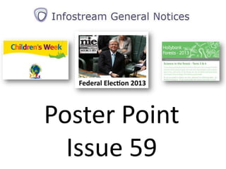 Poster Point
Issue 59
 