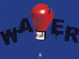 Presentacion carteles "El agua es vida"