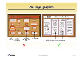 Use large graphics




       Posters - Research Day   2010/11
 