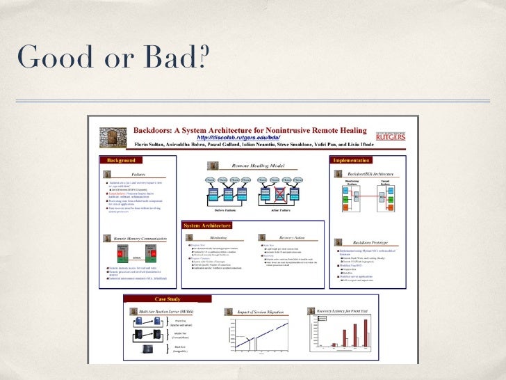 Designing Effective Academic Posters