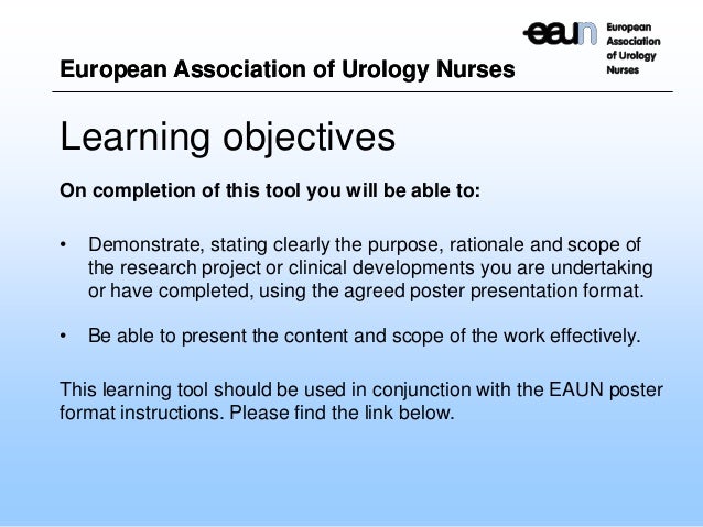 What are the objectives of presentation picture