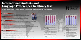 Language Preferences for Database Usage among International Students