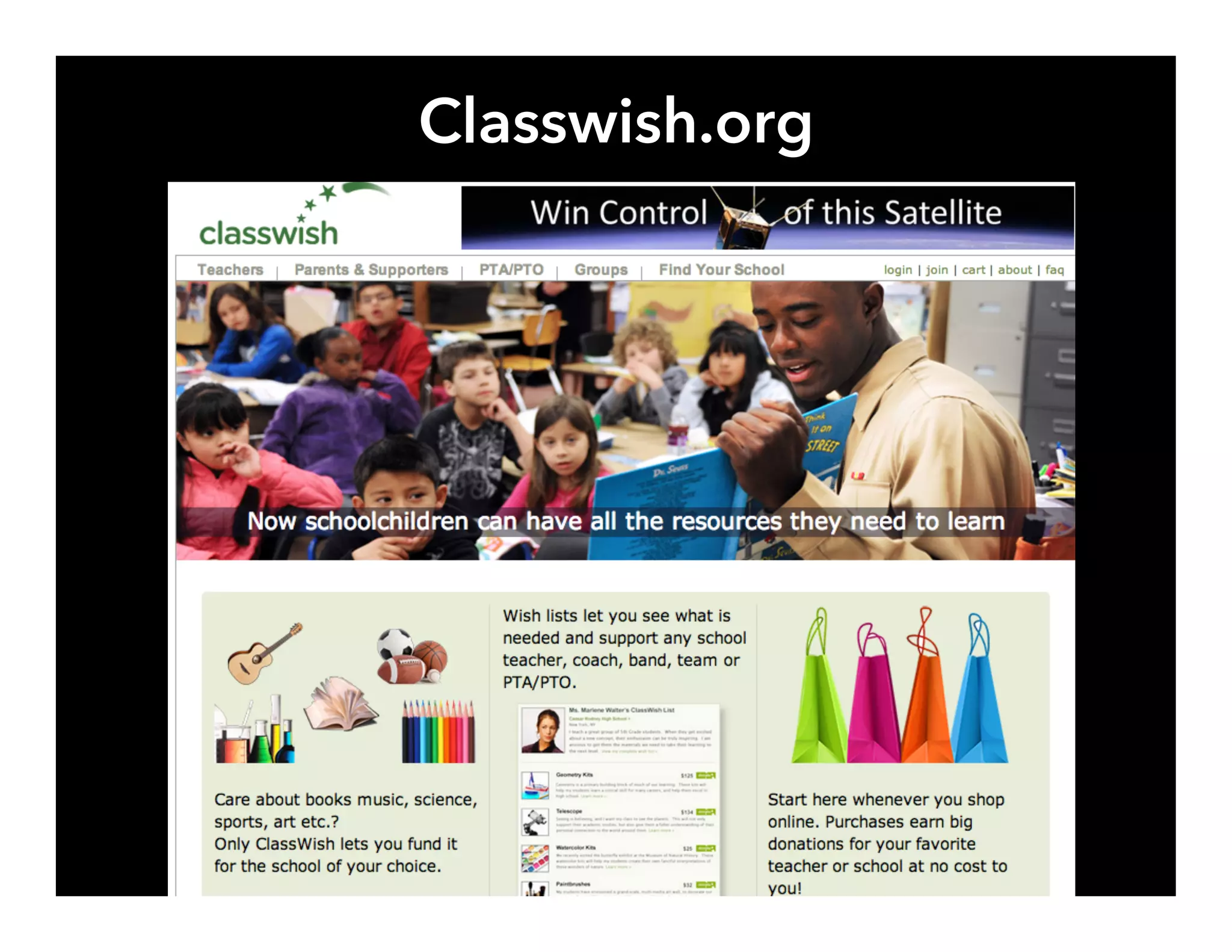 Classwish.org
 