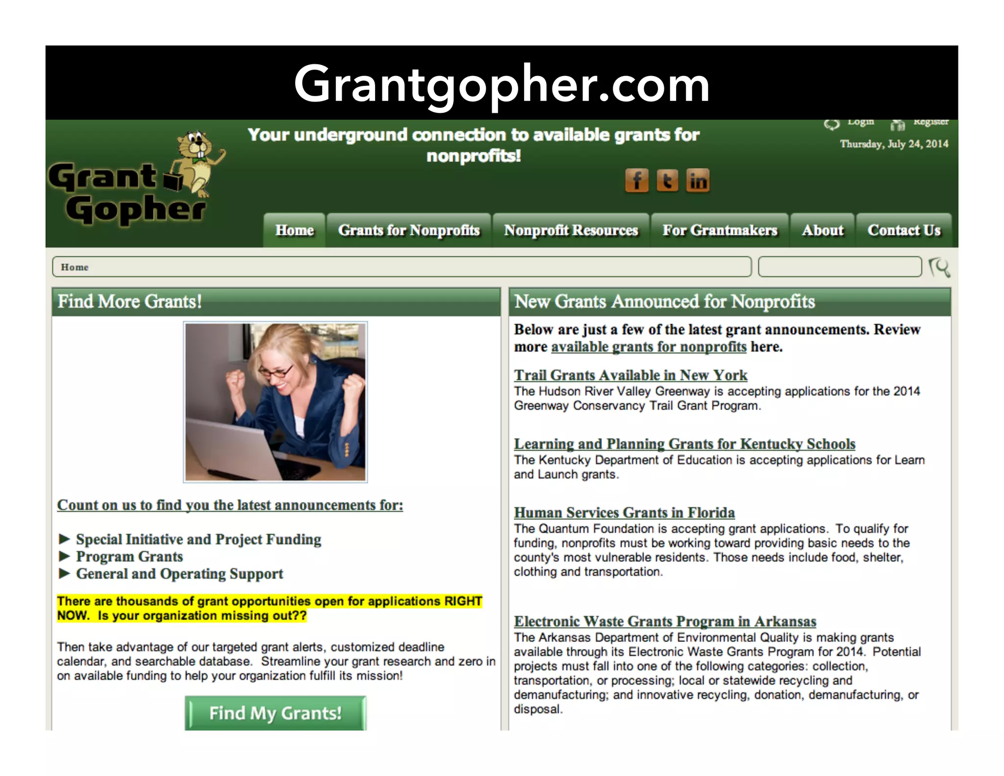 Grantgopher.com
 