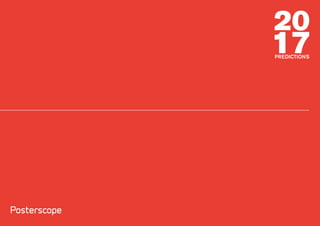 Posterscope OOH 2017 predictions 