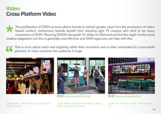 Video
Cross Platform Video
The proliferation of OOH screens allows brands to extract greater value from the production of ...