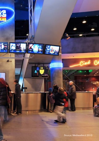 Source: Mediasalles.it 2013
 