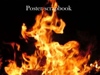 Poster scrapbook 