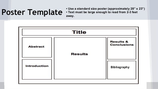 poster session templates