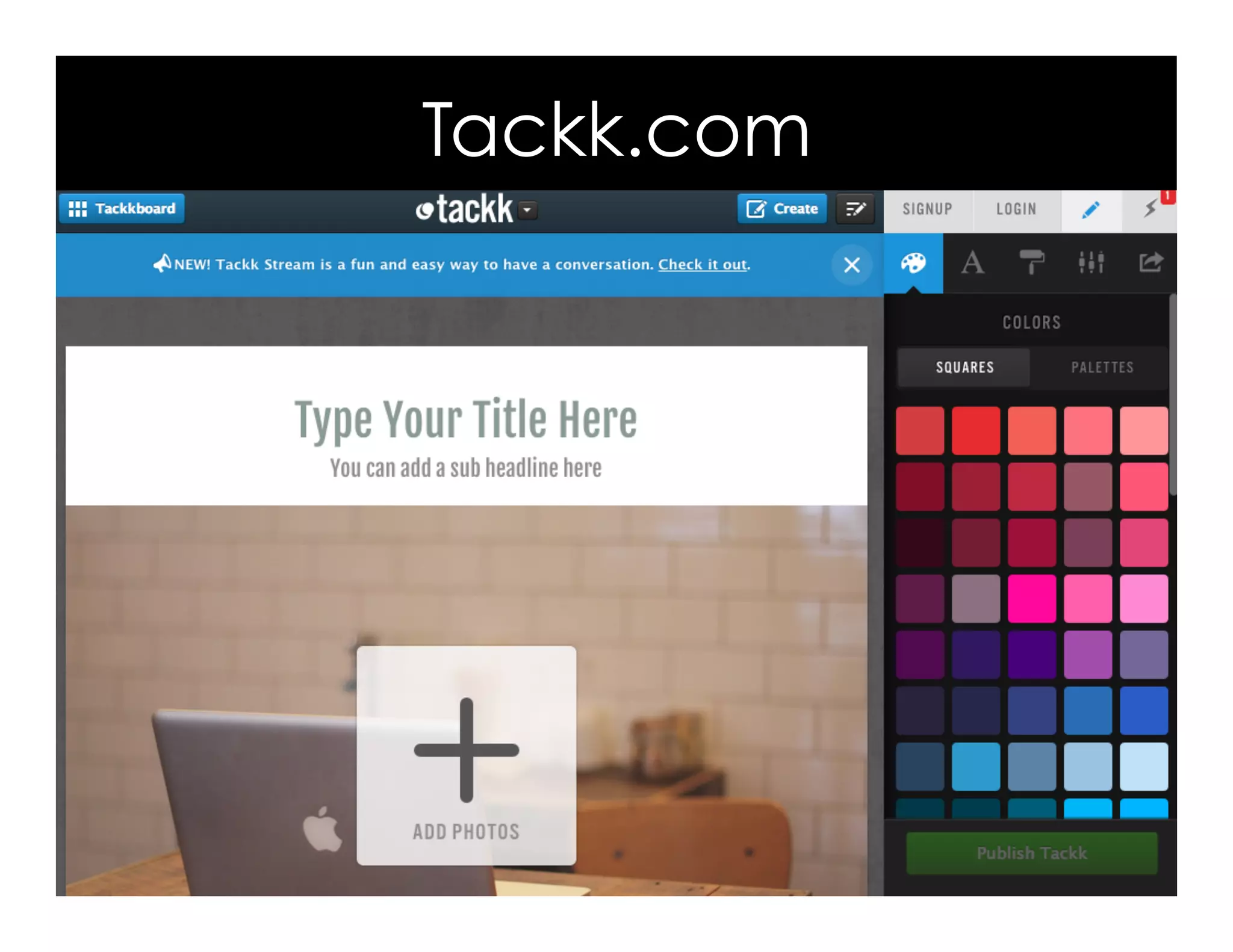 Buncee.com/iOS/iPad app
 