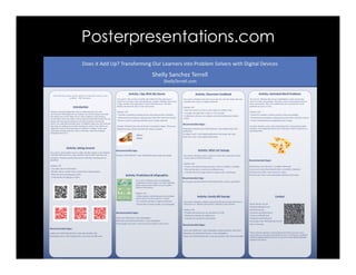 The How To of Digital Poster Presentations