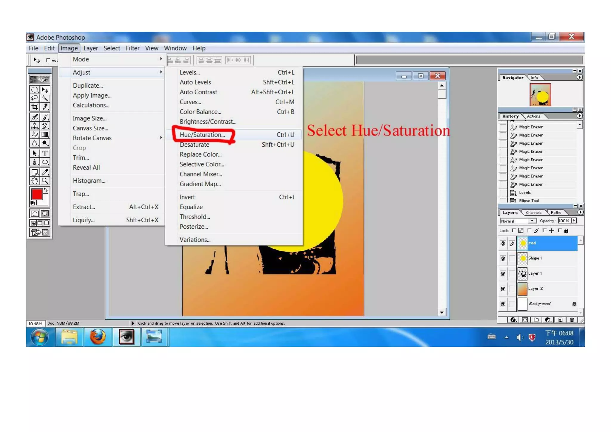 Poster tutorial (gradient   colour target)