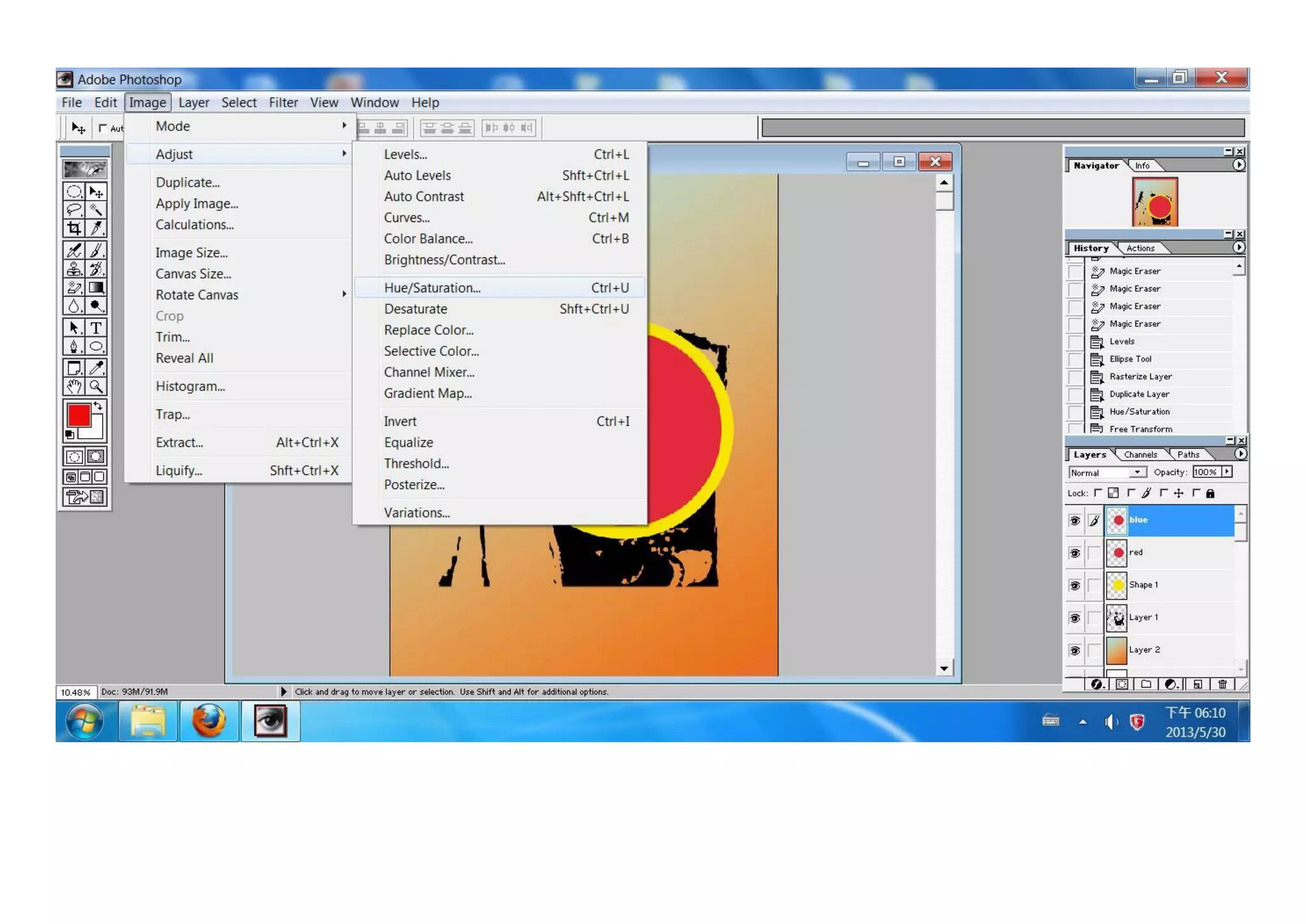 Poster tutorial (gradient   colour target)