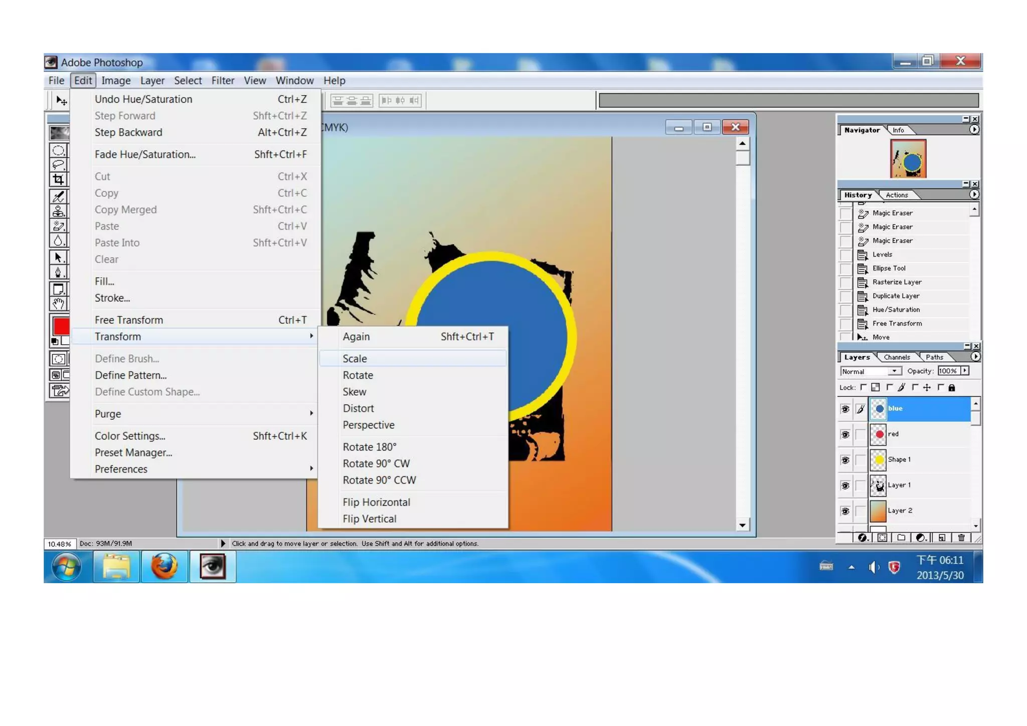 Poster tutorial (gradient   colour target)