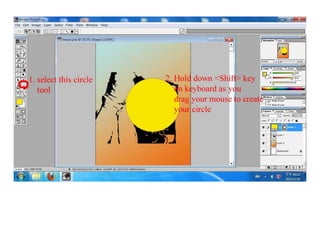Poster tutorial (gradient   colour target)