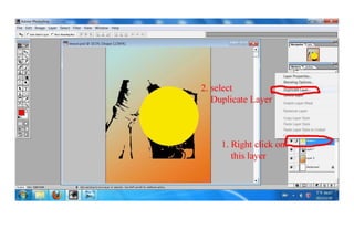 Poster tutorial (gradient   colour target)
