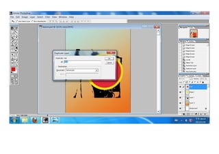 Poster tutorial (gradient   colour target)