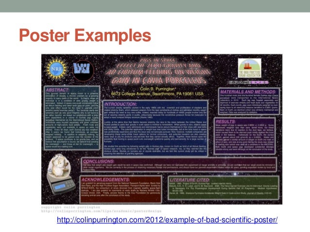 scientific poster examples