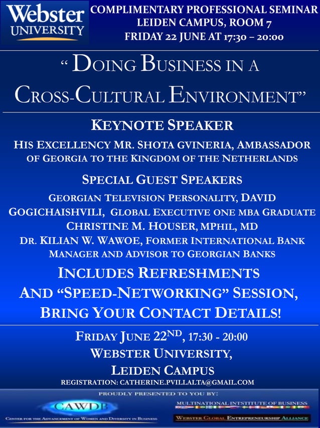 Doing Business In A Cross Cultural Environment Pdf