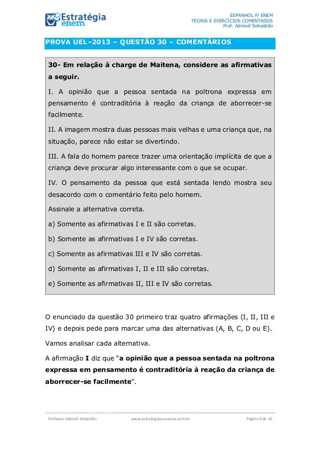 Espanhol - Tradução Livre 38/2016 - Estratégia Concursos