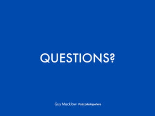 Turning your Data into Dollars - Post Expo