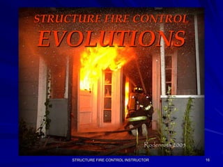 Tutorial Fire Attack Post fire procedures | PPT