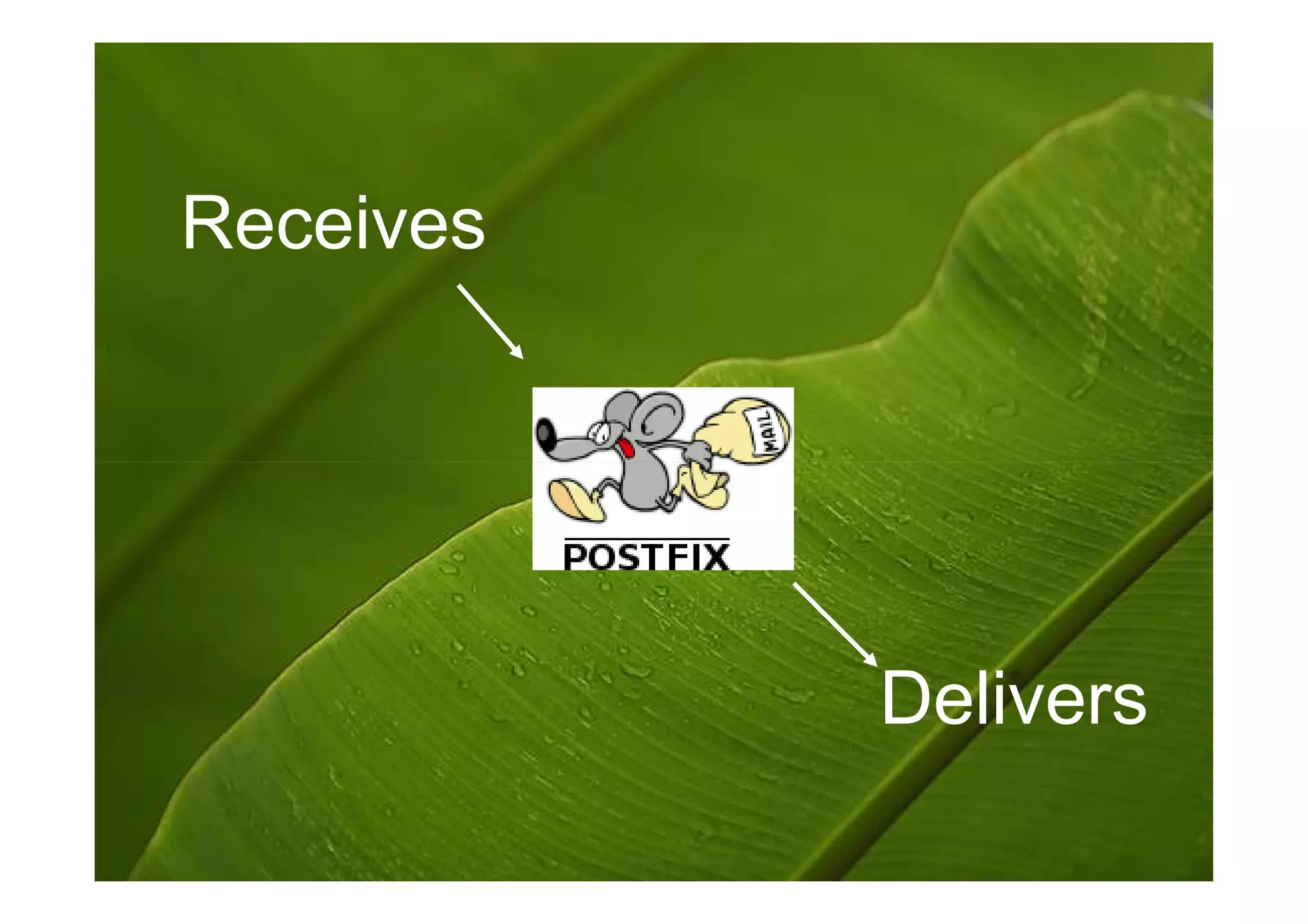 Receives




           Delivers
 