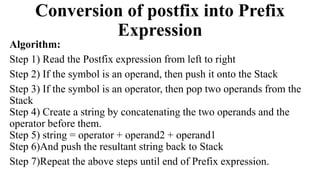 Postfix_to_prefix conversion-stack application.ppt