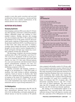 Post gastrectomy | PDF | Digestive Disorders | Diseases and Conditions