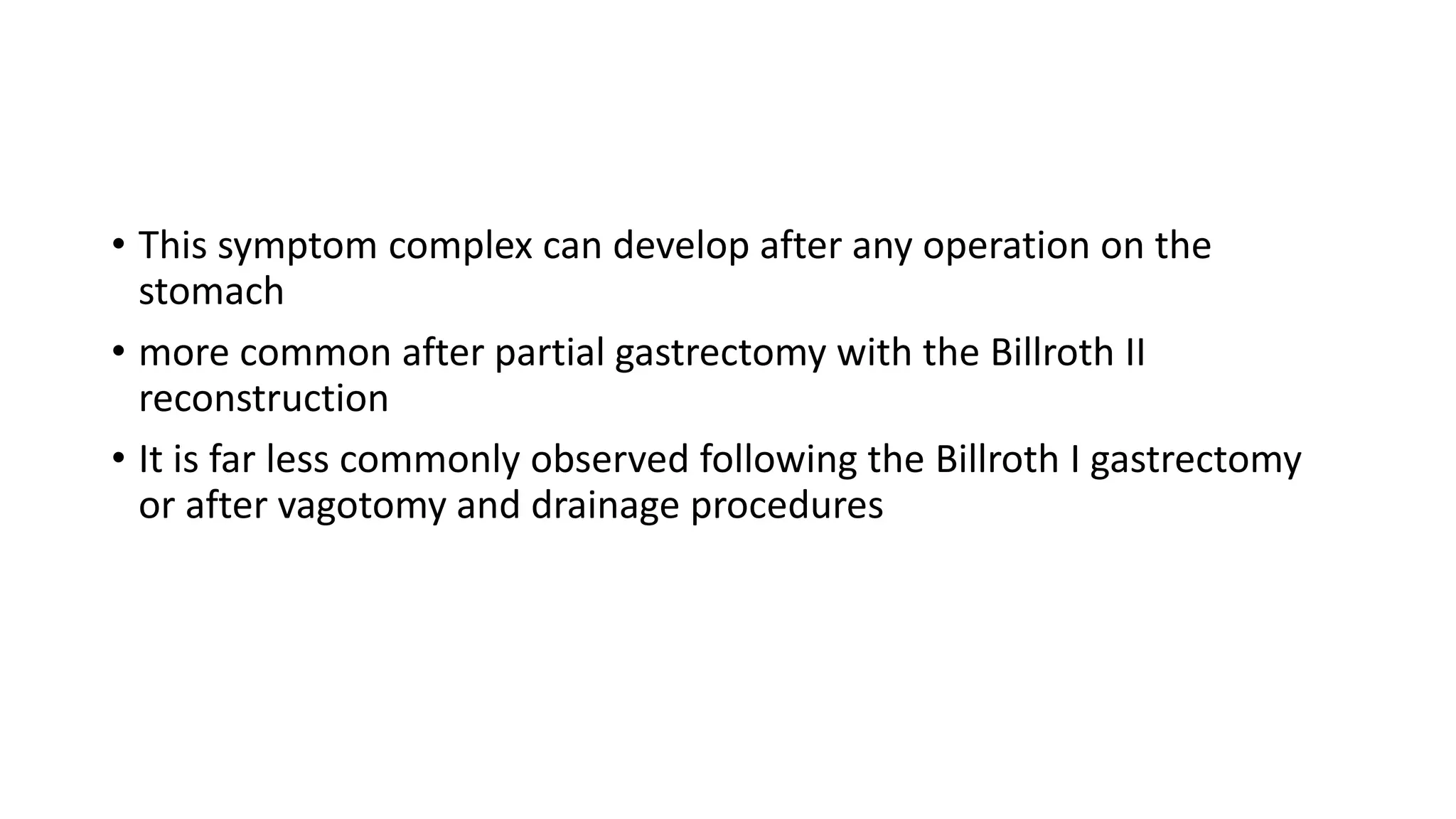 Post gastrectomy syndrome in gastrosurgery.pptx