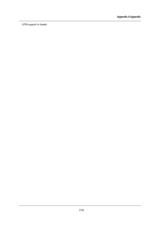 Appendix A Appendix

UTF8 support in loader.

２ ８
５

 