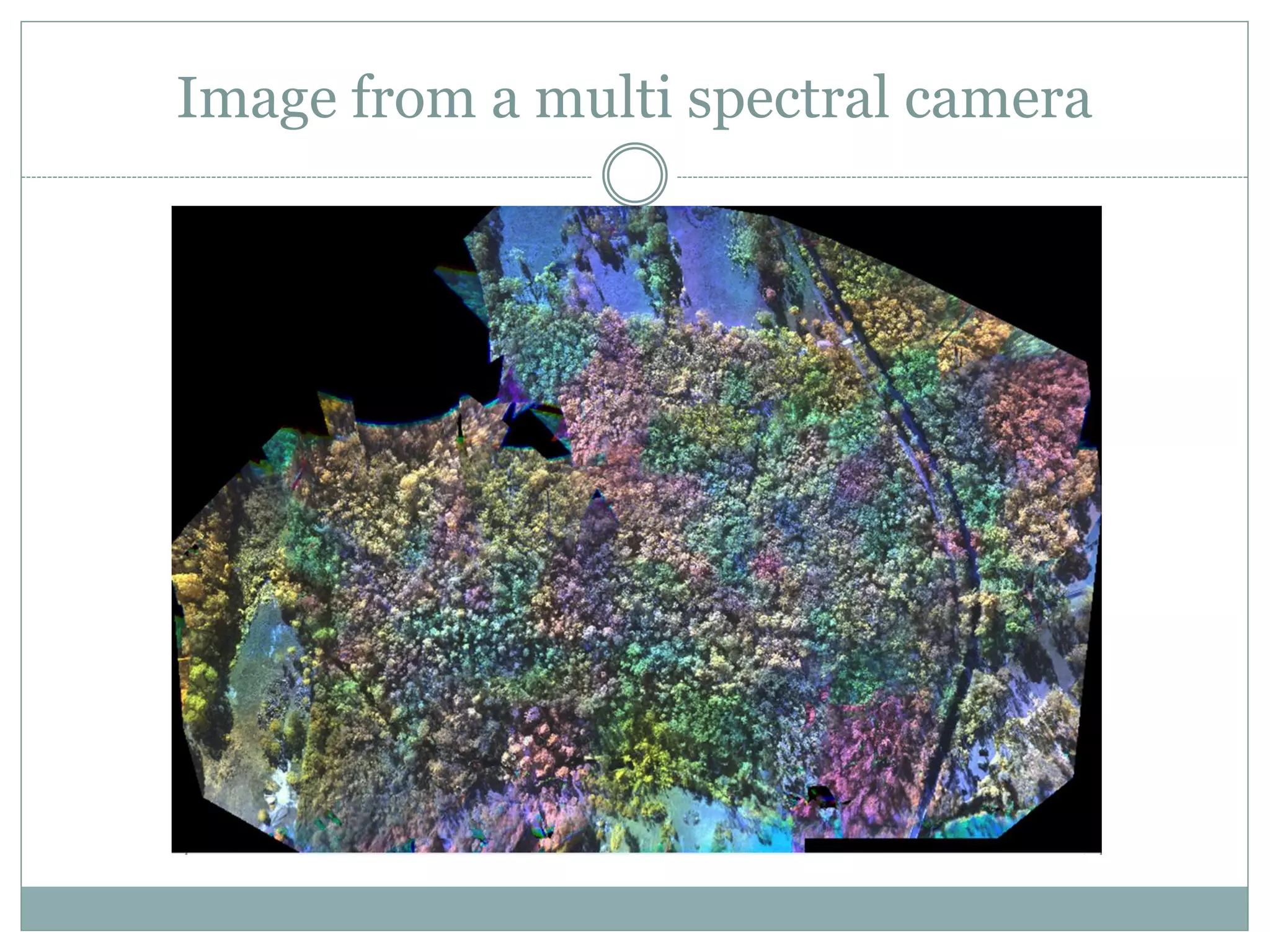 Image from a multi spectral camera
 